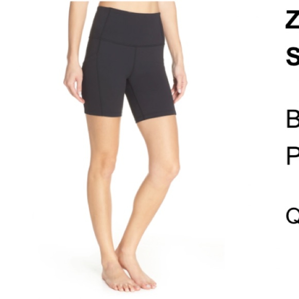 Zella Live In High Waist Pocket Bike Shorts